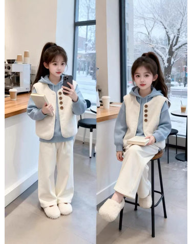 보아 베스트 후드 3종 셋업 R24117