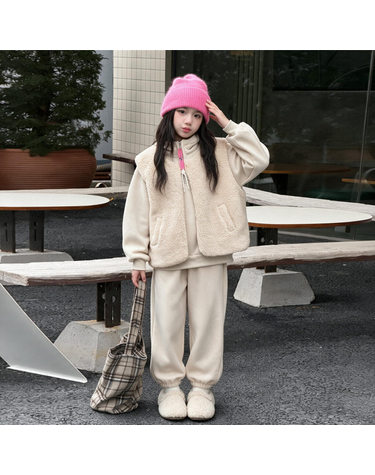 코지 후드 집업 3종 셋업 R26535