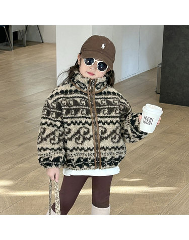 메린 노르딕 뽀글이 점퍼 R16098