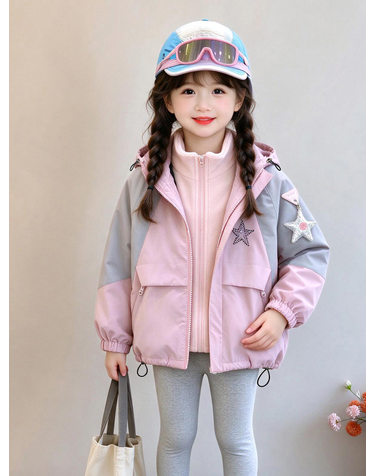 스타 포인트 3in1 바람막이 자켓 R28430