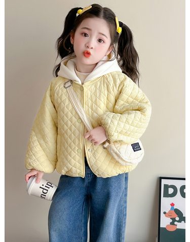 다이아 퀼팅 파스텔 패딩 자켓 R28425