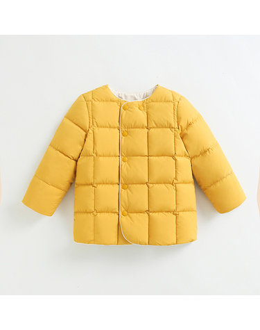 알래스카 와플 누빔 패딩 R6892