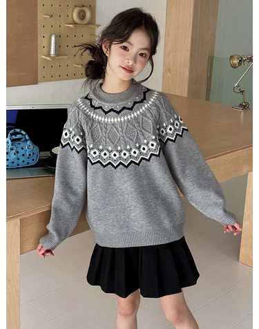 노르딕 요크 라운드 니트 R29346