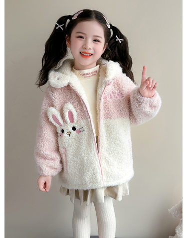 버니 플러피 후드 재킷 R29587