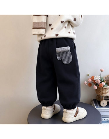 미튼 포켓 기모 조거 팬츠 R29958