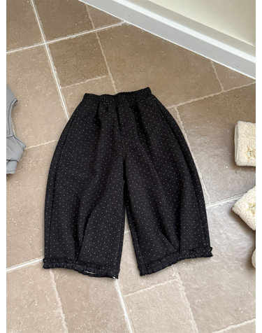 누아 도트 기모 벌룬 팬츠 R29466