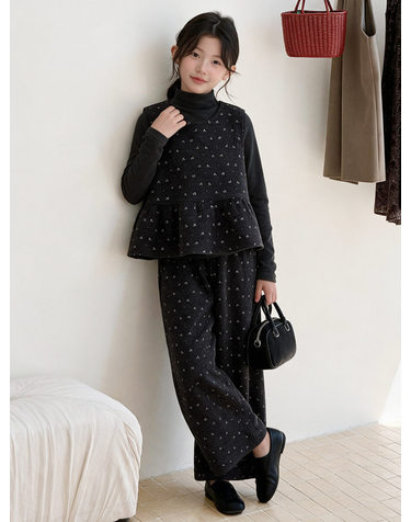 도트 페플럼 베스트 3종 셋업 R29799