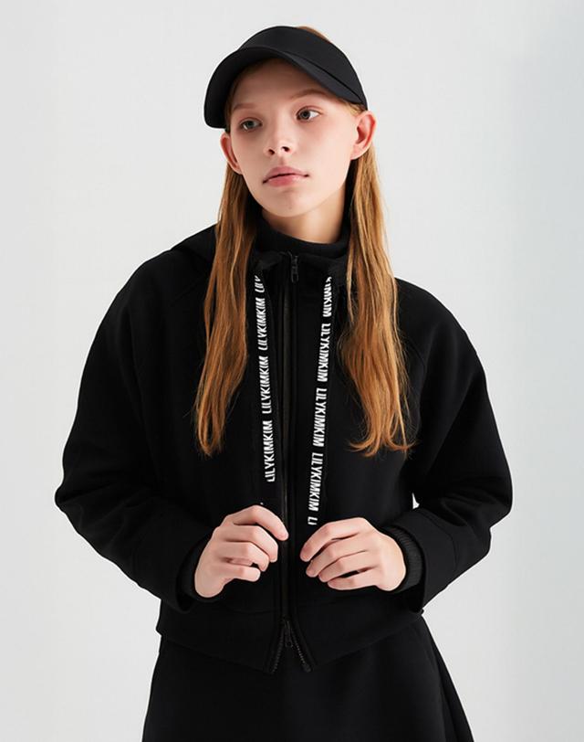 릴리킴킴 네오후드집업 착용컷