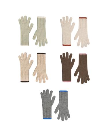 Colored Edge Touch Gloves [MDE6ZJ0002]
