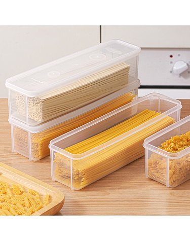 HICKIES 식약처 인증 파스타 김밥재료 채소보관 투명 밀폐용기