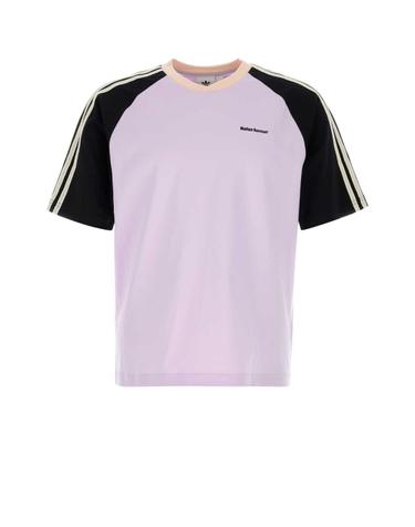 [해외직구][X45]아디다스 KD0337 PURPLETNTBLACK 남성 티셔츠 민소매 탑 Lilac cotton Adidas x Wales Bonner t shirt