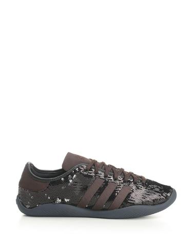 [해외직구][A94]아디다스 JR0259CBLACK SILVMT DBRO 남성 로우탑 하이탑 스니커즈 ADIDAS x WALES BONNER ADIDAS x WALES BONNER Wales Bonner Sequined Sneakers