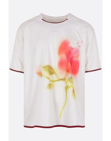[해외직구][E32]아디다스 KR8792 여성 티셔츠 반팔 탑 탱크탑 민소매 로고 ADIDAS X WALES BONNER WB FTBL t shirt in jersey