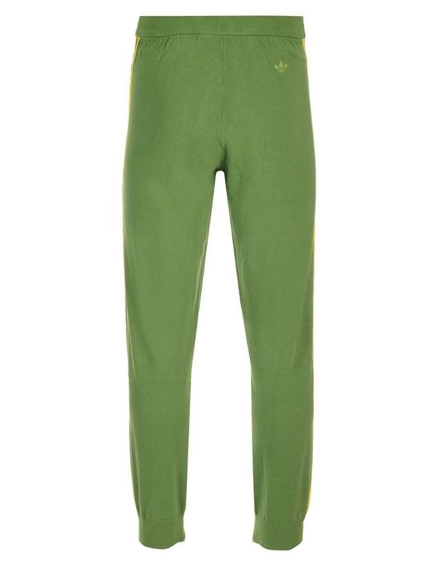 아디다스 [해외직구][A94]아디다스 IW1176CREGRN 남성 바지 면바지 트라우저팬츠 ADIDAS x WALES BONNER ADIDAS x WALES BONNER New Knit Trousers 착용컷