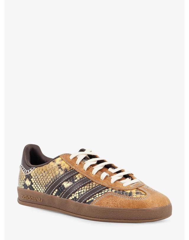 아디다스 [해외직구][N85]아디다스 KK3641 공용 스니커즈 슬립온 ADIDAS X WALES BONNER WB Gazelle Snake leather sneakers with python print 착용컷