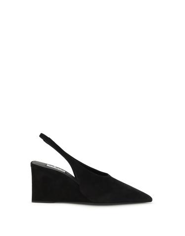 [해외직구][K68]알라이아 AA3G2008C0H53 999 여성 펌프스 슬링백 하이힐 스트랩힐 Cube wedge Slingback Pumps