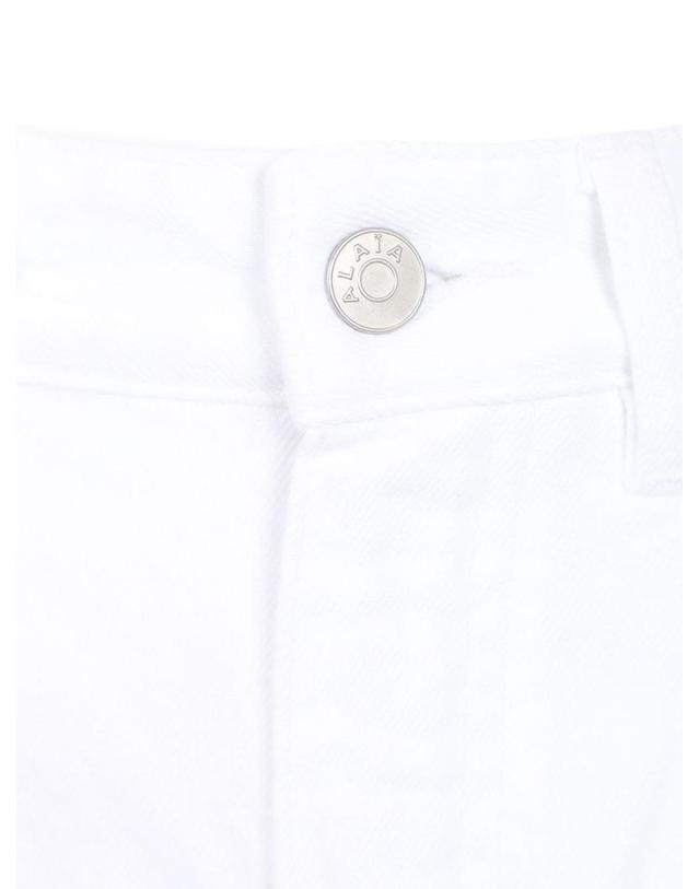 알라이아 [해외직구][A94]알라이아 AA9P1280D027D000 여성 청바지 데님진 ALAIA ALAIA Rounded Trousers 착용컷