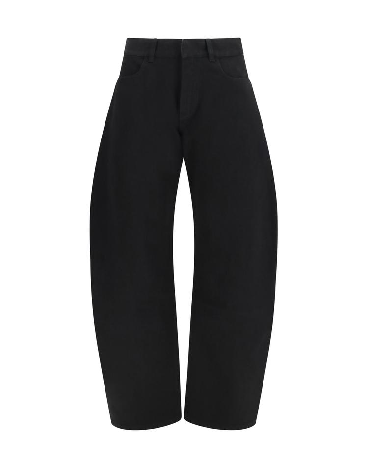 알라이아 [해외] [K68]알라이아 AA9P1215D003C 995 여성 청바지 데님 진 데님진 Low rise rounded Jeans FAO1XX00636