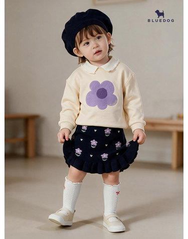 [블루독] 카라 스웨트 셔츠_CR (24C1533451)