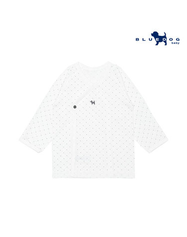[블루독베이비] 도트 수피마 배냇저고리_BK (4417000002)