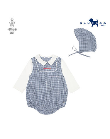 [블루독베이비] 체크 바디수트_NY (4411360404)
