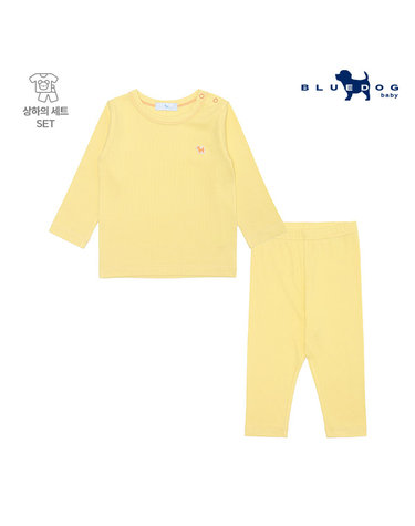 [블루독베이비] 코튼캔디 상하복_YE (4417067212)