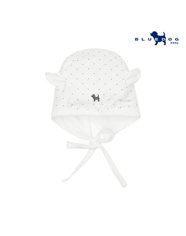 [블루독베이비] 도트 수피마 모자_BK (4417001001)