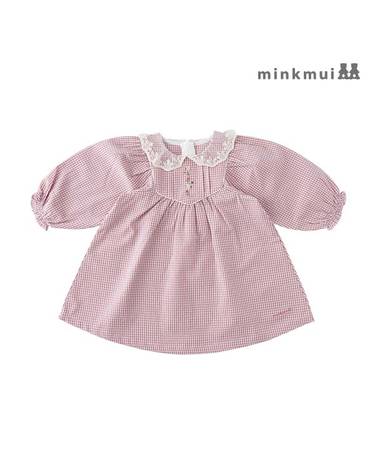 [밍크뮤] 핑크 퓨어 체크OPS_PK