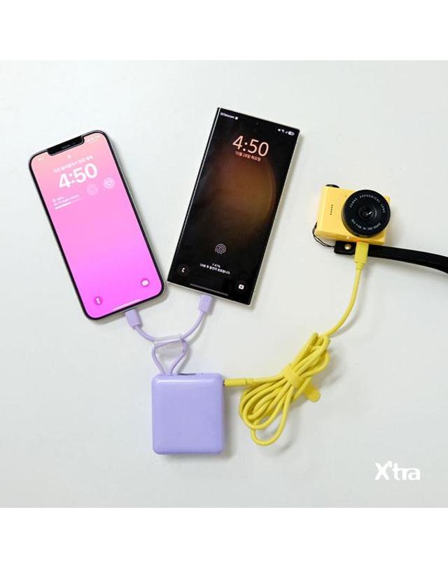 엑스트라 엑스트라 볼트 S22 고속 충전 보조배터리 10000mah 착용컷