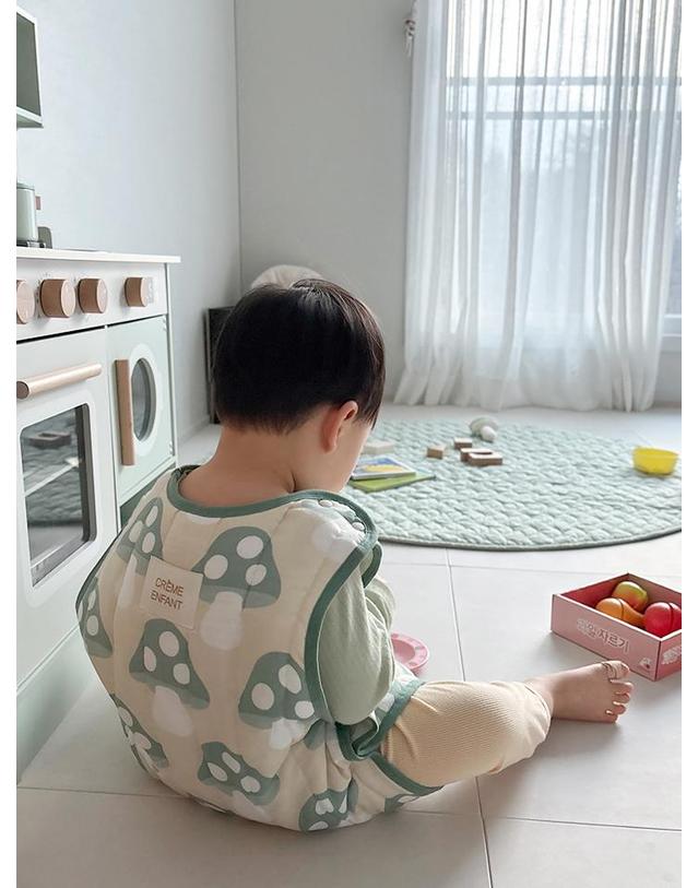 크레므앙팡 머랭 수면조끼(S) 착용컷