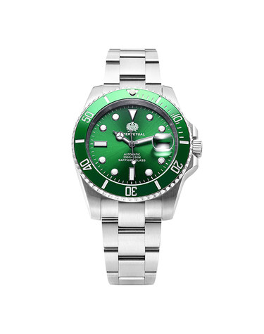 [가이거] 남성 오션다이버 Ocean Diver 오마주 메탈 손목 시계(GE8045GNS)