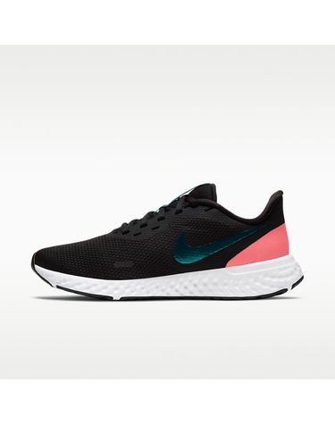 [NIKE] 나이키 레볼루션 5 여성 로드 러닝화 / 블랙-선셋 펄스-화이트-다크 아토믹 틸_BQ3207-011