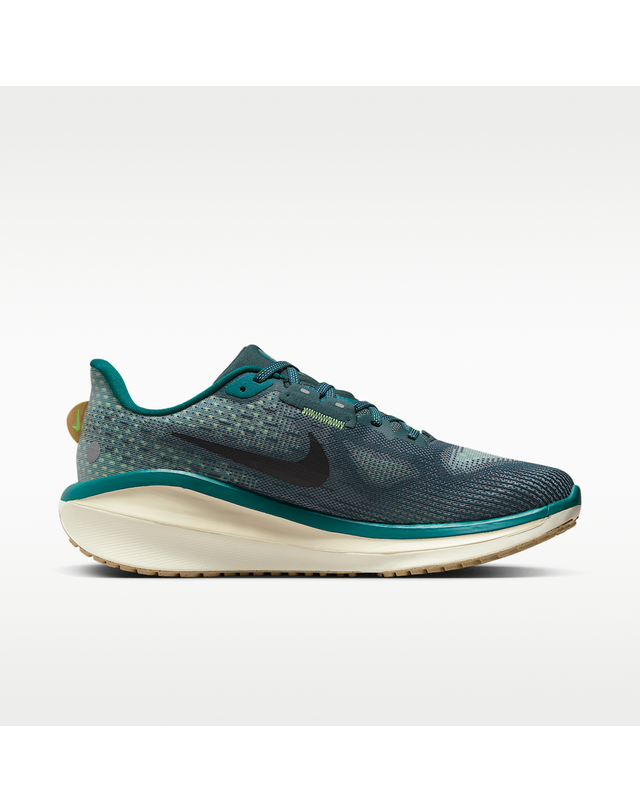 나이키 [NIKE] 나이키 보메로 17 남성 로드 러닝화 / 딥 정글-지오드 틸-씨 글라스-블랙_FB1309-300 착용컷