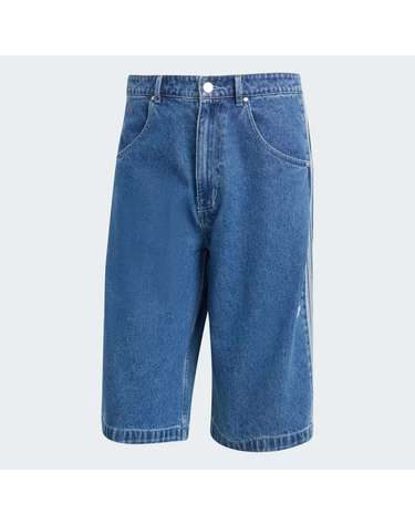 [ADIDAS] Adicolor 데님 파이어버드 쇼츠 / 미디엄 블루 데님_JC6235