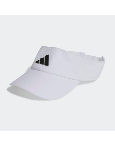 [ADIDAS] VISOR A.RDY 에어로레디 바이저 / 화이트-블랙_HT2042