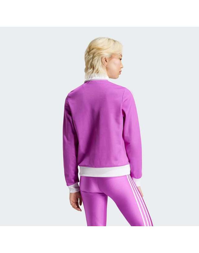 아디다스 [ADIDAS] 헤리티지 트랙 탑 / 퍼플 버스트_IY2220 착용컷