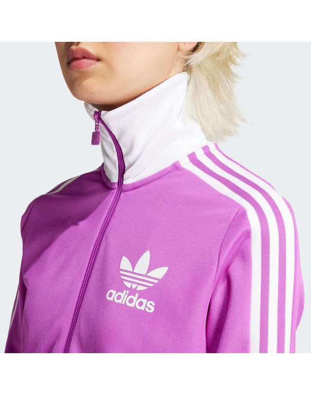 아디다스 [ADIDAS] 헤리티지 트랙 탑 / 퍼플 버스트_IY2220 착용컷