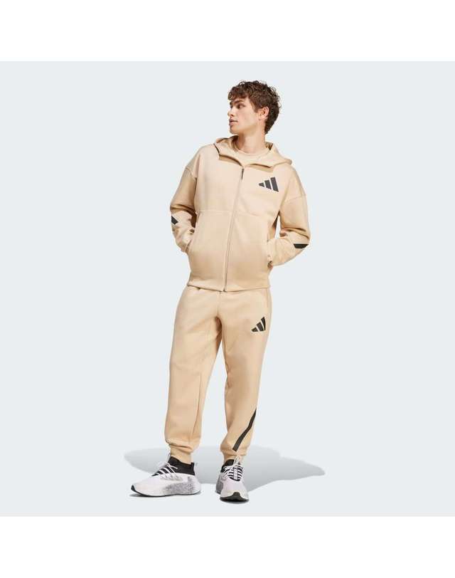 아디다스 [ADIDAS] Z.N.E. 풀집 후드 트랙 재킷 / 매직 베이지_JF2445 착용컷