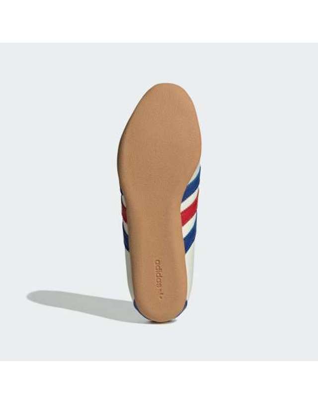 아디다스 [ADIDAS] 도쿄 신발 크림 화이트 / 로얄 블루 / 껌_JQ0585 착용컷