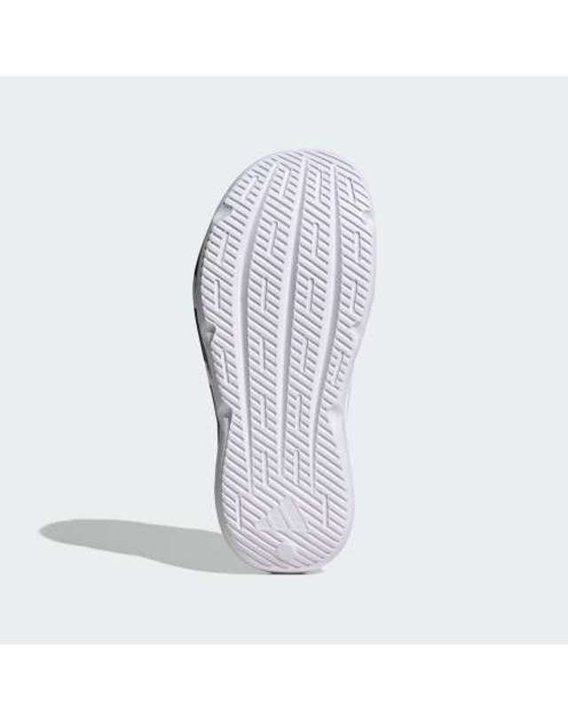 아디다스 [ADIDAS] 라이트블레이즈 슬라이드 클라우드 화이트 / 코어 블랙 / 코어 블랙_JS3584 착용컷