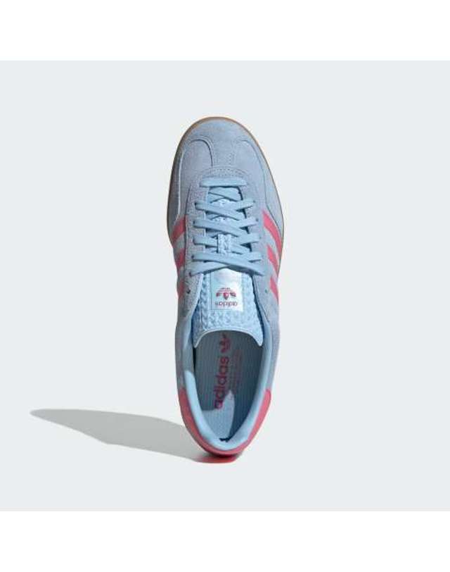 아디다스 [ADIDAS] 가젤 실내화 클리어 스카이 / 로즈 톤 / 껌_JH6193 착용컷