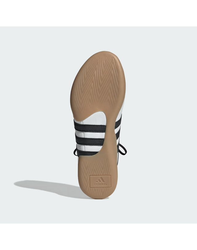 아디다스 [ADIDAS] 아디다스 태권도 메이 발레 슈즈 / 클라우드 화이트 / 코어 블랙 / 검_JR7030 착용컷