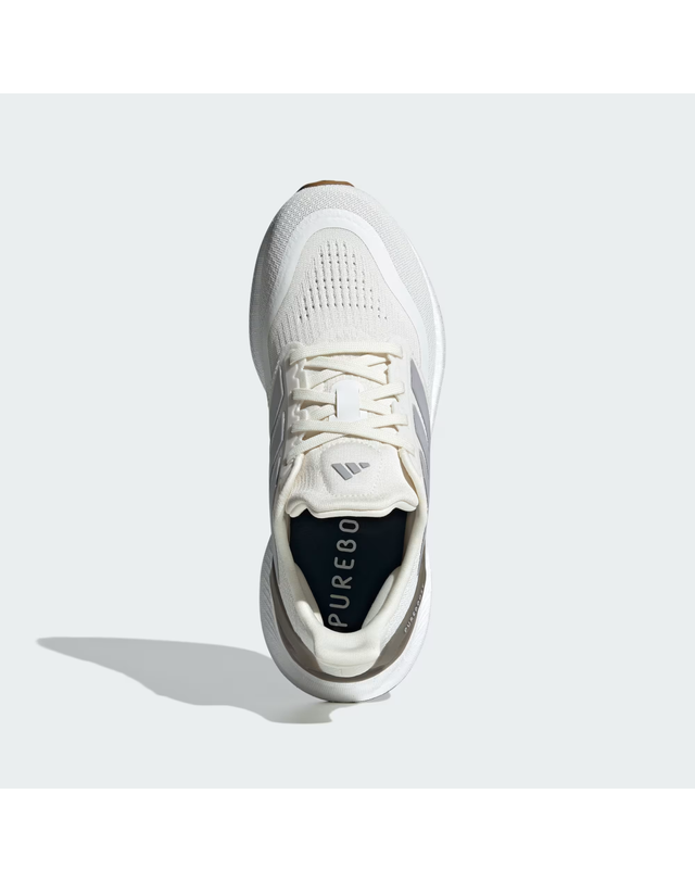 아디다스 [ADIDAS] 아디다스 퓨어부스트 5 러닝화 / 코어 화이트 / 글로리 그레이 / 사이버 메탈릭_IF9205 착용컷