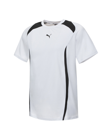 [푸마] 남성용 마하 트레이닝 반팔 티셔츠 MACH TRAIN SHORT TEE 화이트 블랙_93336203
