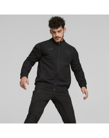 [푸마] 남성용 BVB 도르트문트 프리매치 재킷 BVB PREMATCH JACKET 블랙_76955002