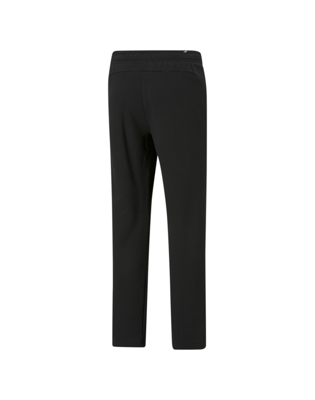 푸마 [푸마] 남성용 에센셜 로고 프렌치 테리 오픈헴 팬츠 ESS LOGO PANTS TR OP 블랙_58672051 착용컷