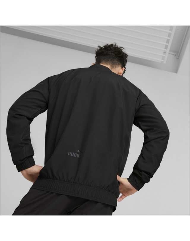 푸마 [푸마] 남성용 BVB 도르트문트 프리매치 재킷 BVB PREMATCH JACKET 블랙_76955002 착용컷
