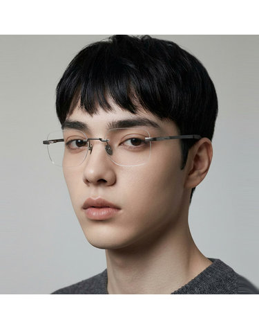 포뮬러1 안경테 F1O211035 C2 사각 무테 여자 남자 명품 패션