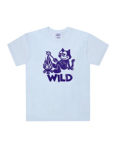 [명품] 라프리마 와일드동키 T-WILD FELIX SW LIGHT BLUE 공용 반팔티
