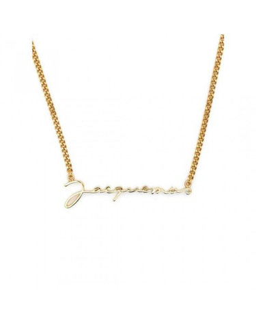 [명품]라프리마 라 chaine Jacquemus 체인 자크뮈스 시그니처 로고 목걸 223JW333 5845 280